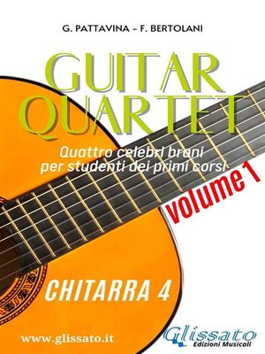 cover image of Guitar Quartet Volume1--Chitarra 4